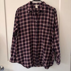 H&M Checkered Button Down Shirt